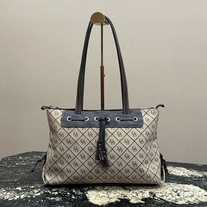 Dooney & Bourke Tan & Brown Tote